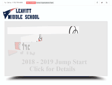 Tablet Screenshot of leavittms.net